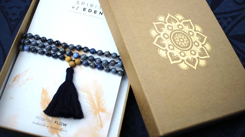 Welche Mala passt zu mir Meditation Yoga Mantra Edelstein kette Perlen 108